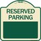 Signmission Blank Reserved Parking Heavy-Gauge Aluminum Architectural Sign, 18" x 18", TG-1818-24298 A-DES-TG-1818-24298 - alternate 1